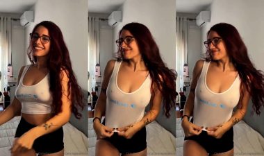 Catarina Paolino 2025 com uma camisa transparente