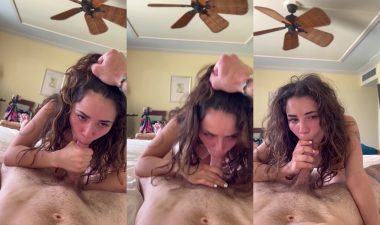 Erome Jameliz fazendo boquete gostoso demais e molhado