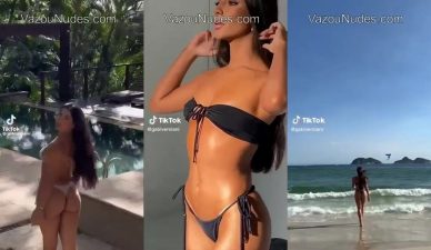 Gabriela Versiani De Biquíni cavadinho