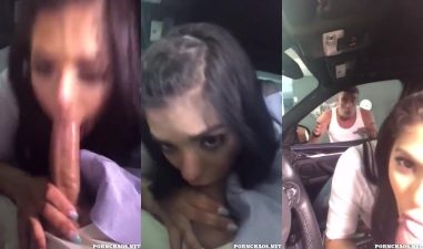 Gina Valentina erome chupando macho dotado no carro