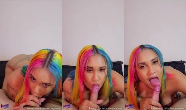 Larya Von erome mamando gostoso no pau pequeno