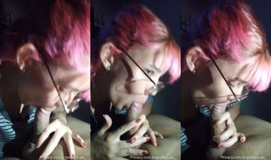 Lulu do Privacy chupando a piroca do colega em vídeo amador