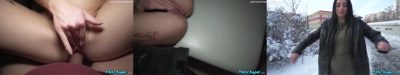 Morena deu a buceta e bebeu porra por dinheiro – porno legenda