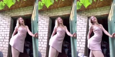 Ninfeta gravando vídeo socando vibrador no máximo dentro da bucetinha