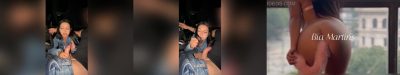 Porno com Bia Martins mamando o motorista do uber
