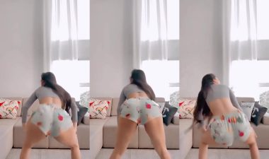 Taina Costa erome rebolando sua bunda grande de shortinho