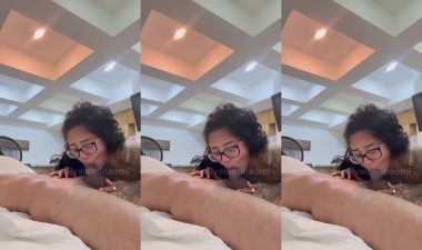 Valentina Naomi fazendo boquete e levando gozada