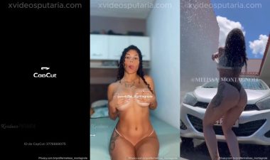 Vazado da Melissa Montagnole exibindo o corpo no privacy